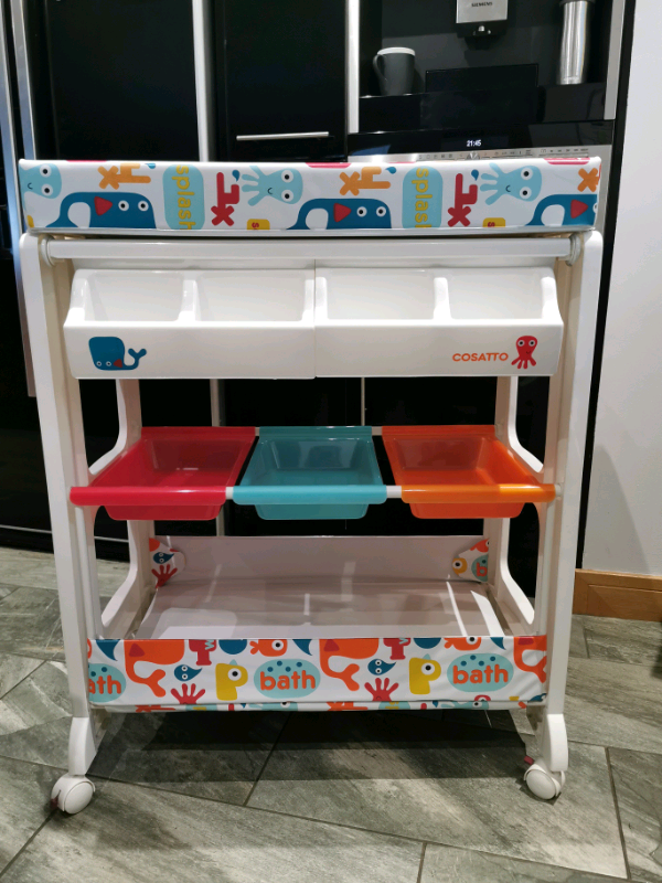 cosatto bath changing unit